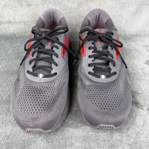 Brooks Glycerin 19 Gray Red‎ Running Athletic Shoes Sneakers Wide